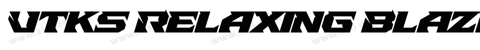 Vtks Relaxing Blaze字体转换